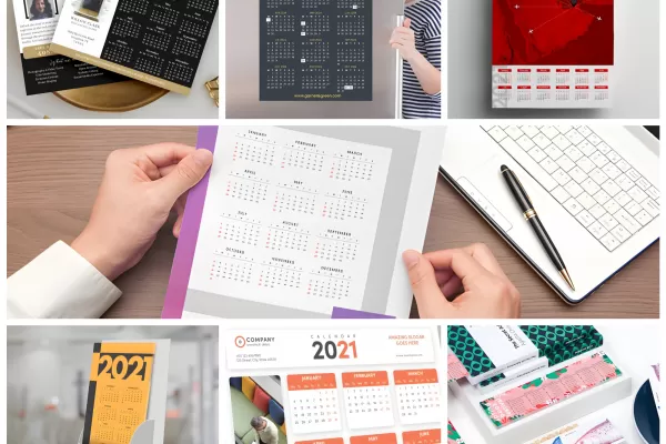 7 необычных форматов печатных календарей