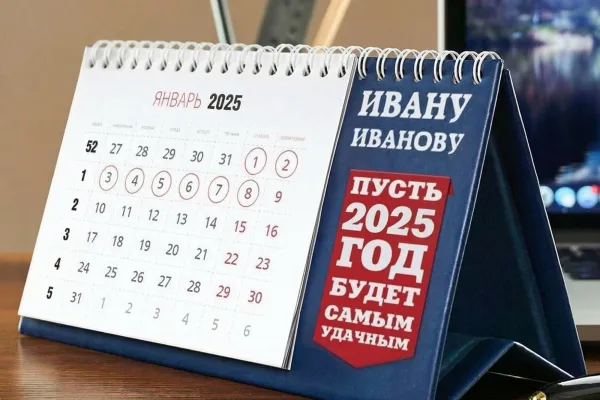 Персонализация в печати: именные календари для каждого клиента